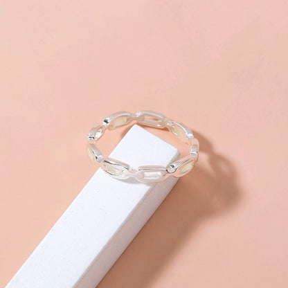 Glow-in-the-dark brass ring