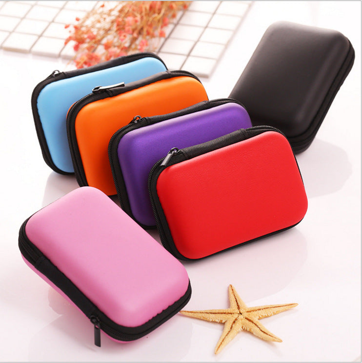 Mobile Phone Data Cable Headset Bag Bluetooth Storage Box EVA