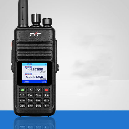 Interphone Outdoor Portable Power Self-driving Tour Dual-band Walkie-talkie Commercial