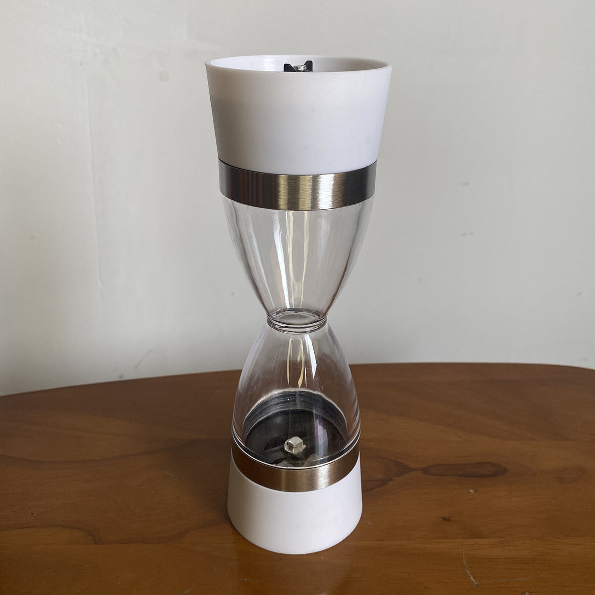 Hourglass 2-in-1 Dual Head Manual Pepper Grinder