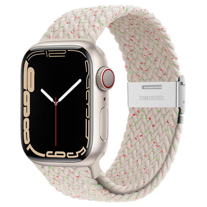 Creative Nylon Loop Elastic Woven Watch Strap