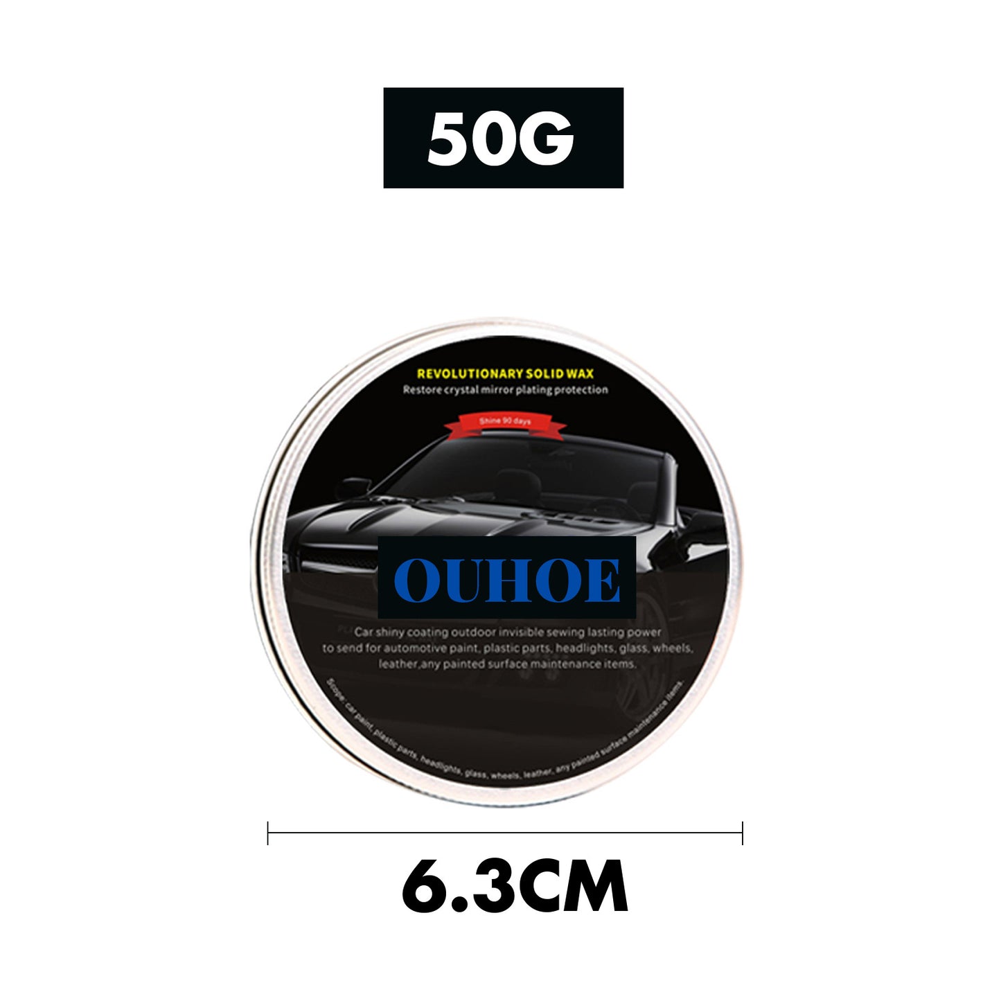 Waterproof And Antifouling Automobile Solid Wax