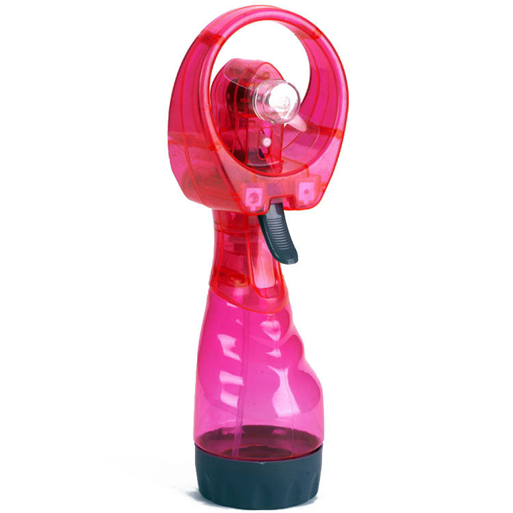 AA Battery Plus Ice With Water Fan Creative Electric Fan For Student Travel