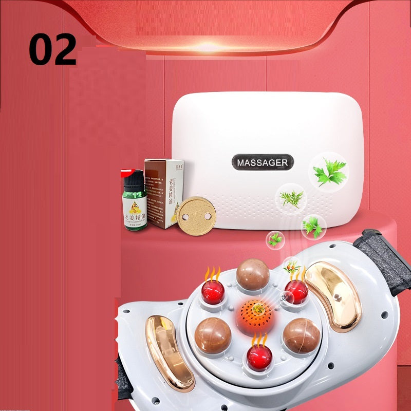 Heating Automatic Kneading Massage Belt Abdomen Massager