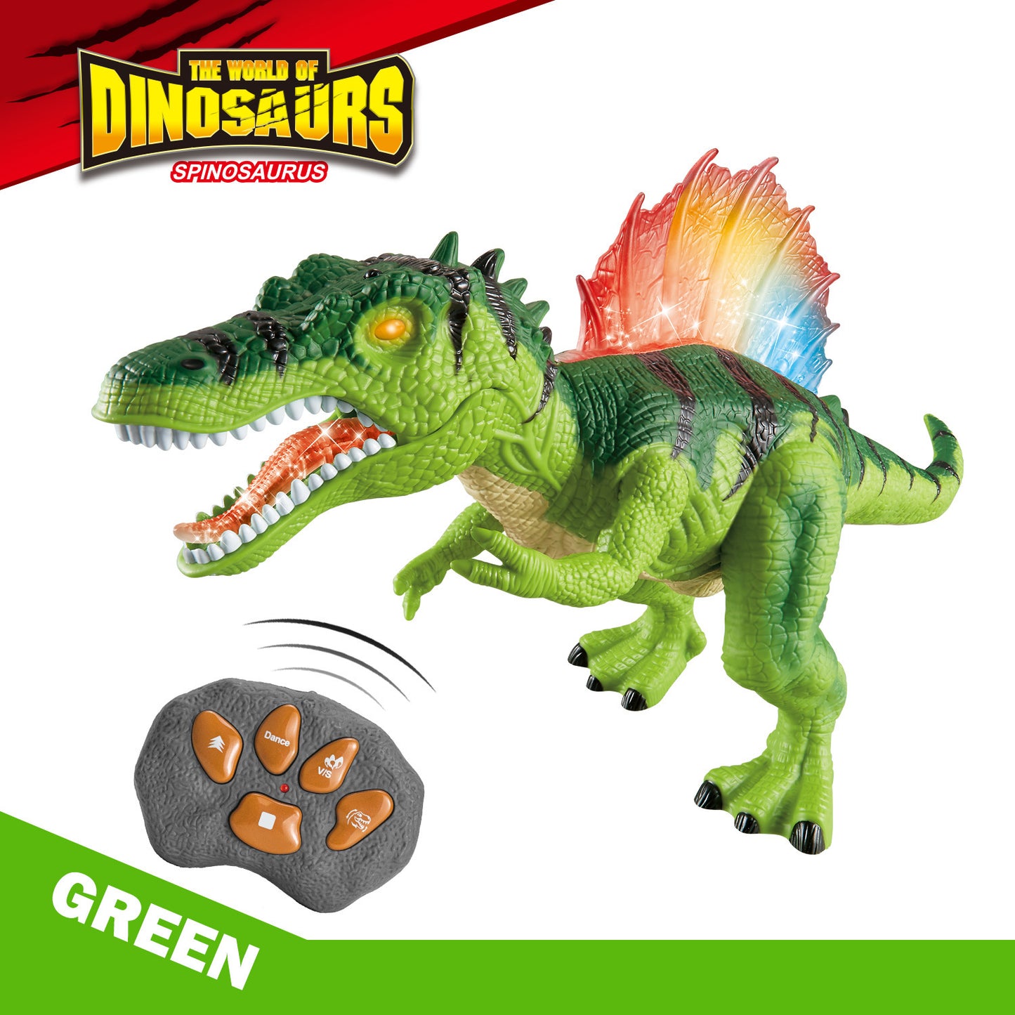 Remote Control Dinosaur Spray Electric Toy