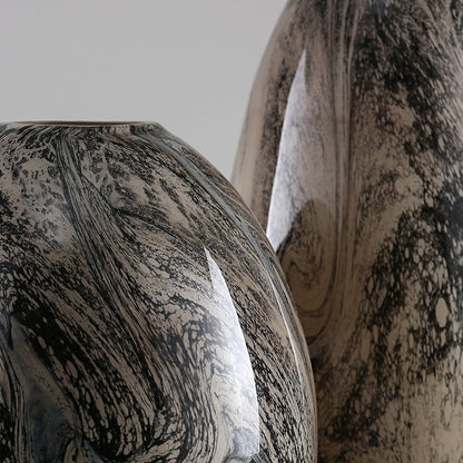 European Style Creative Glass Vase Decoration Pattern Decoration