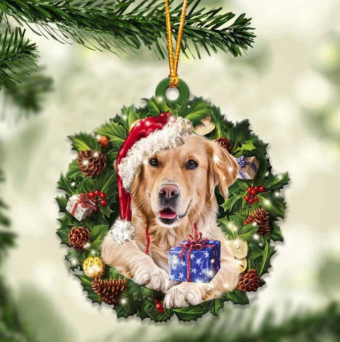 Car Pendant Sleeping Dog Angel Home Decor Acrylic Showcase Hanging Ornaments For Doors