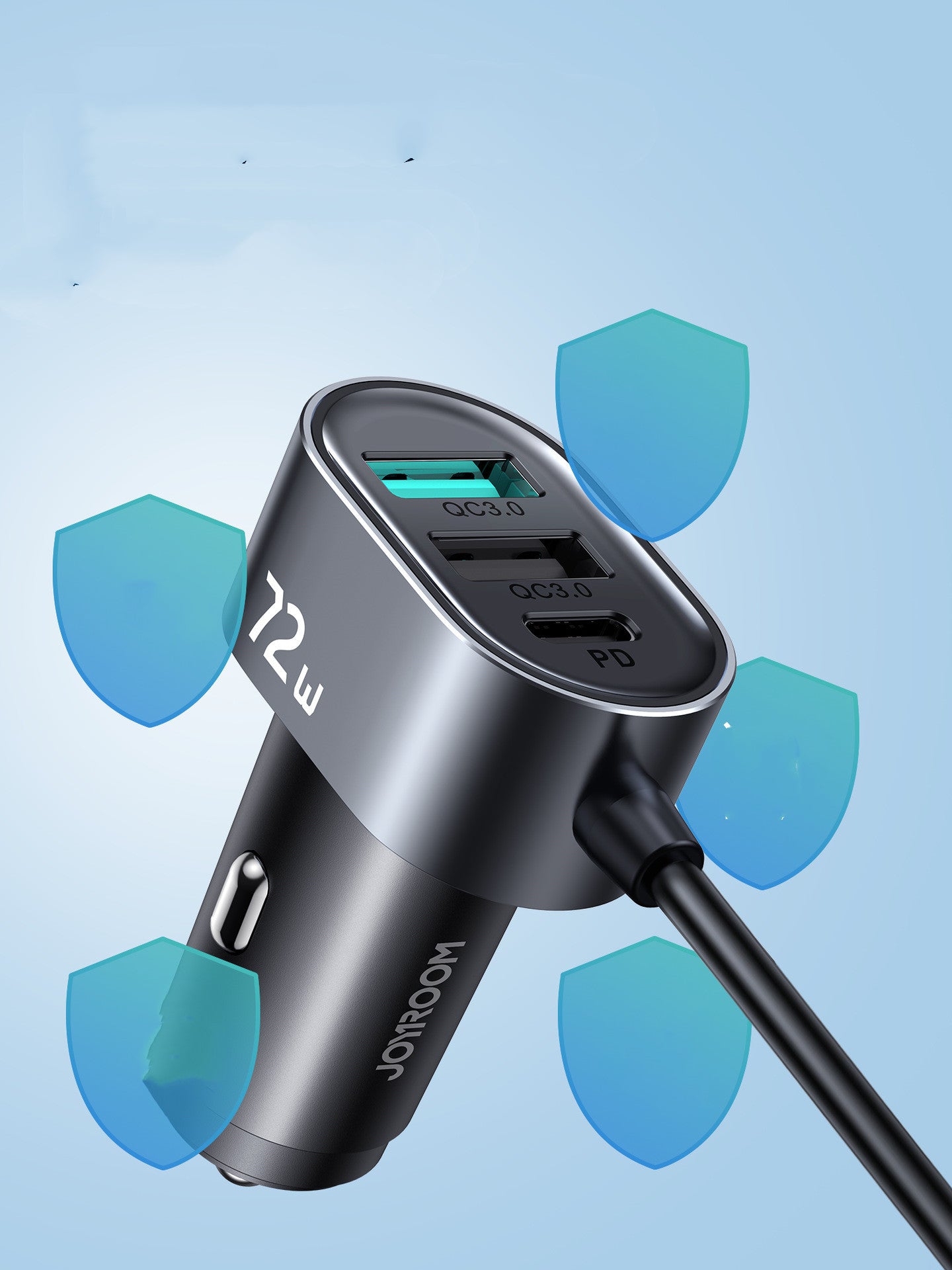 Quick  5 Car Charger Cigarette Lighting Conversion Plug