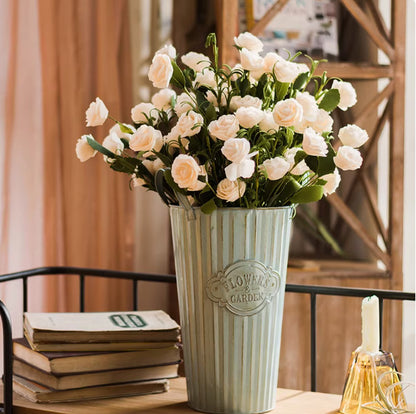 Small White Camellia Handmade Freehand Artificial Plant