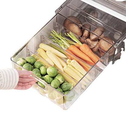 Household Large-capacity Storage Transparent PET Drawer Set