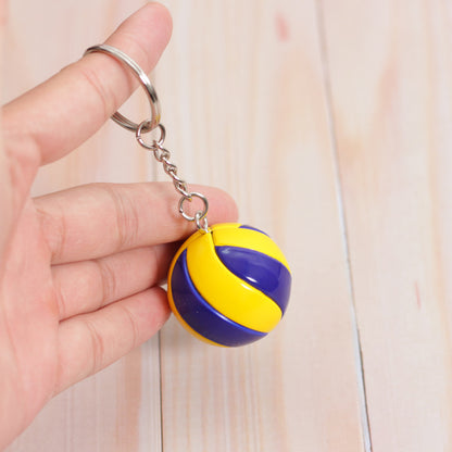 Basketball Football Volleyball Keychain Creative