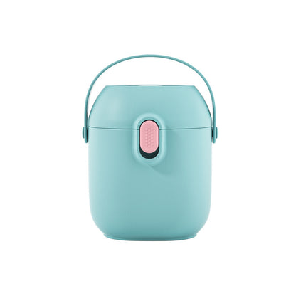 Large Portable Airtight Baby Milk Powder Food Supplement Storage Rice Flour Box Spoon Cereal Infant Toddle Snacks Container