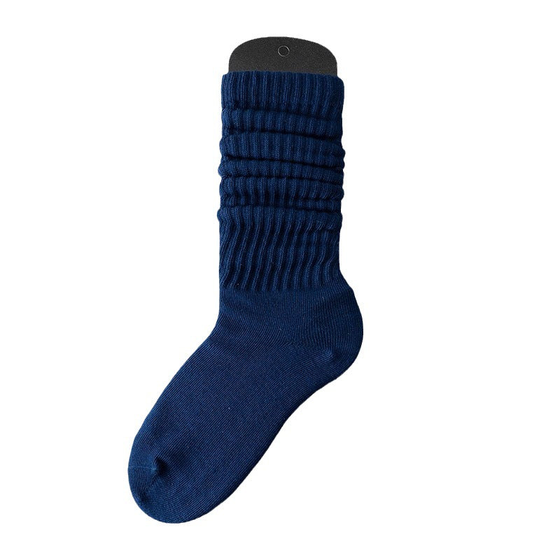 Lazy Bunching Socks European And American Extra Thick Fluffy Loop