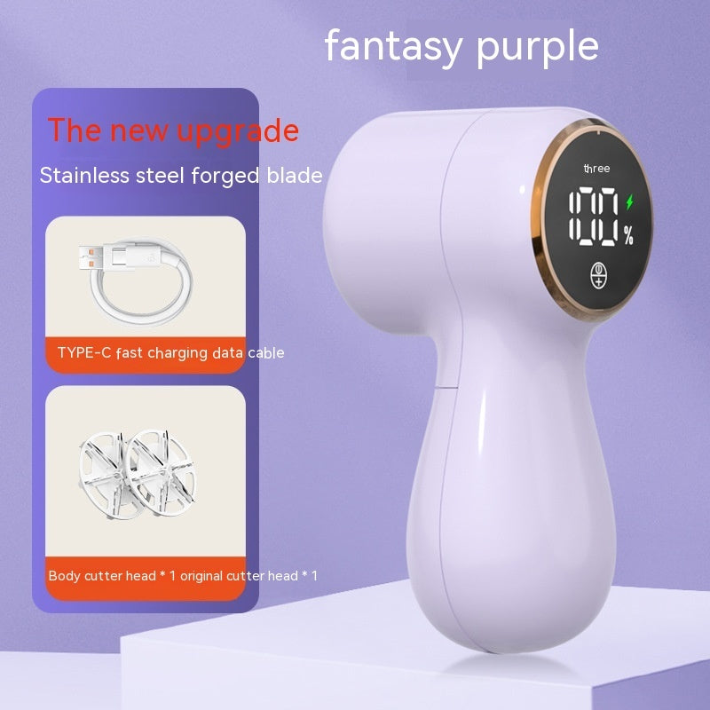 Plastic Rechargeable Hair Ball Trimmer