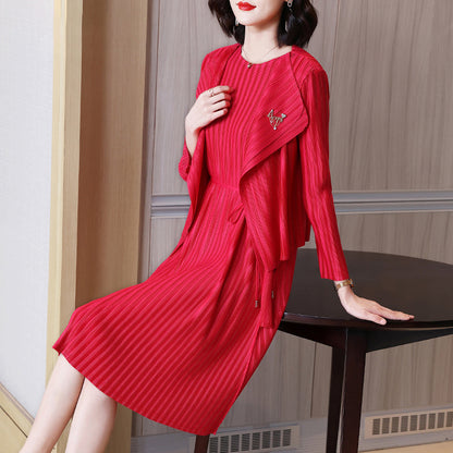 New Fashionable Wedding Dress Slim Slim Two Sets