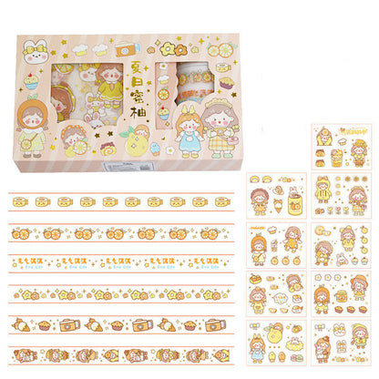 Hand Account Sticker Tape Gift Box Set