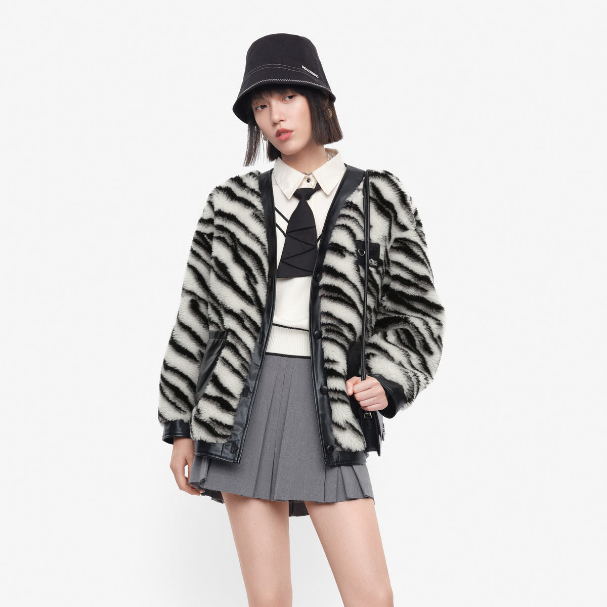 Fashion Winter New Pattern Fur Coat