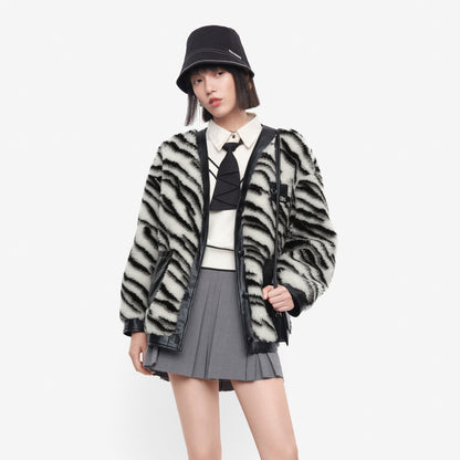 Fashion Winter New Pattern Fur Coat