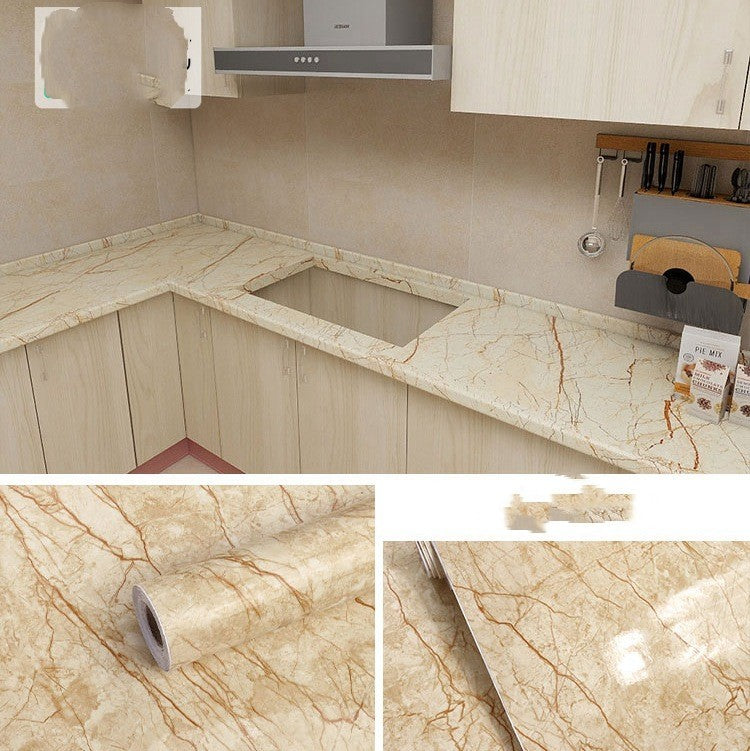 Thickened Marble TV Wall Background Wall Paper