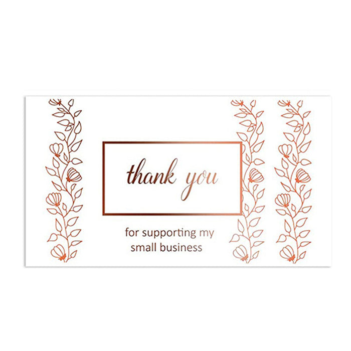 English Holiday Thank You Simple And DIY Creative Greeting Card