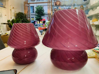 Bedside Lamp Nordic Style Glass Table Lamp Retro Bedroom Lamp