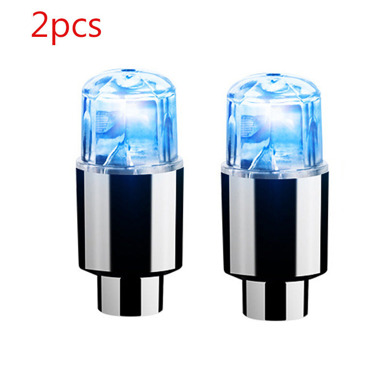 Universal Wheel LED Light Car Motorcycle Bike Neon Valve Cap
