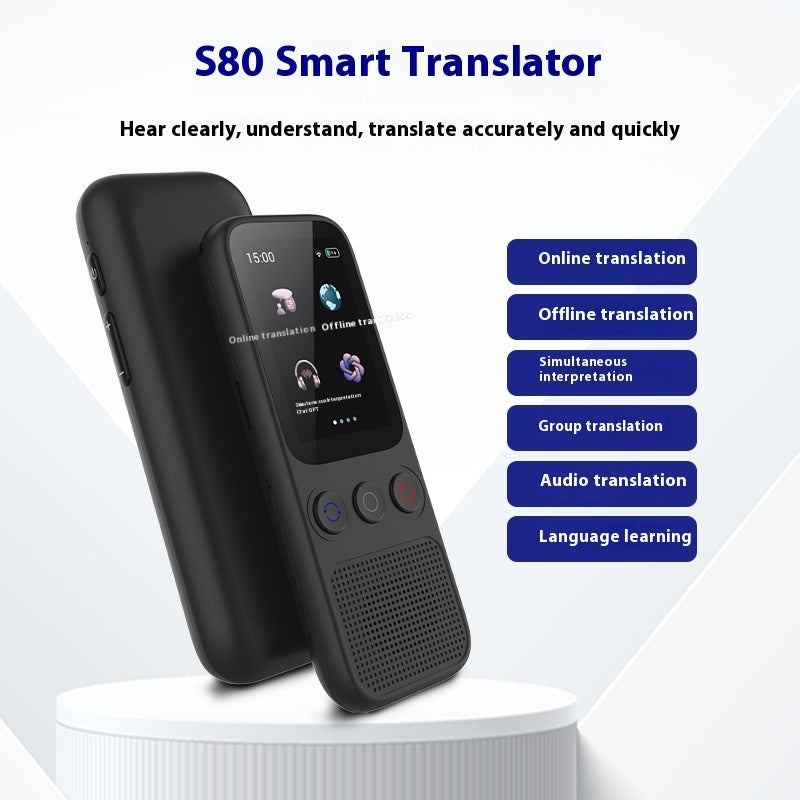 Translator Multi-language Travel Abroad Conference Accurate Offline Simultaneous Interpretation