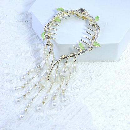 Plant Mori Ancient Style Coiffure Flower Grip Clip