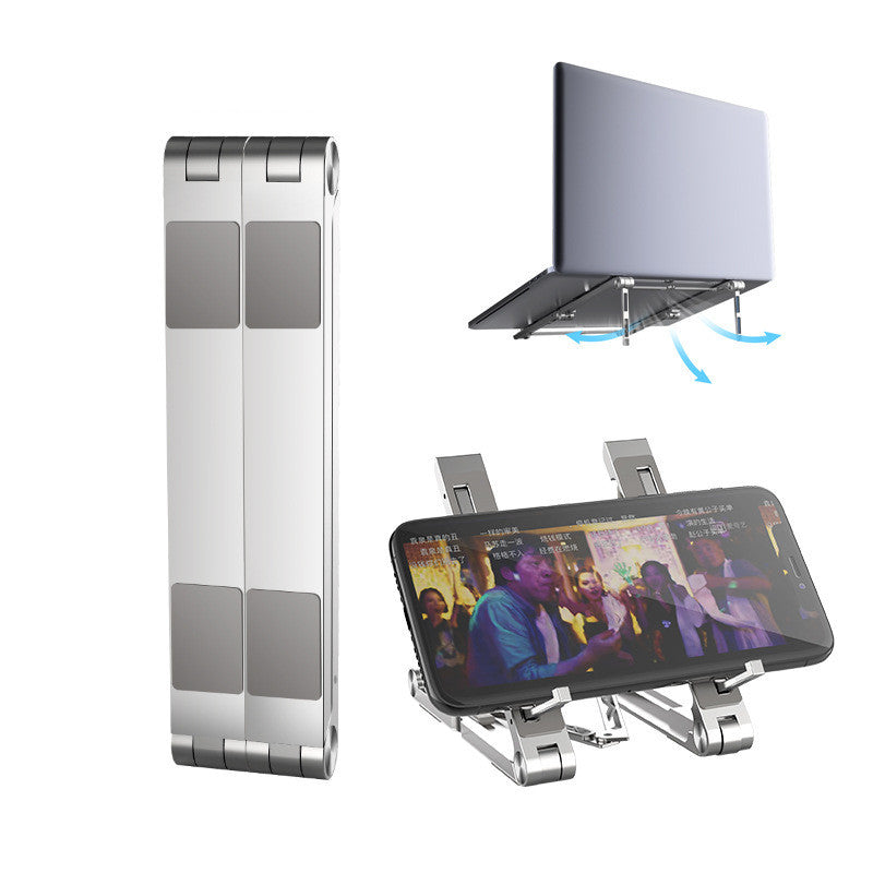 Zinc Alloy Portable Computer Folding Heat Dissipation Bracket