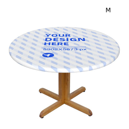 Oil And Stain Resistant Round Table Cover