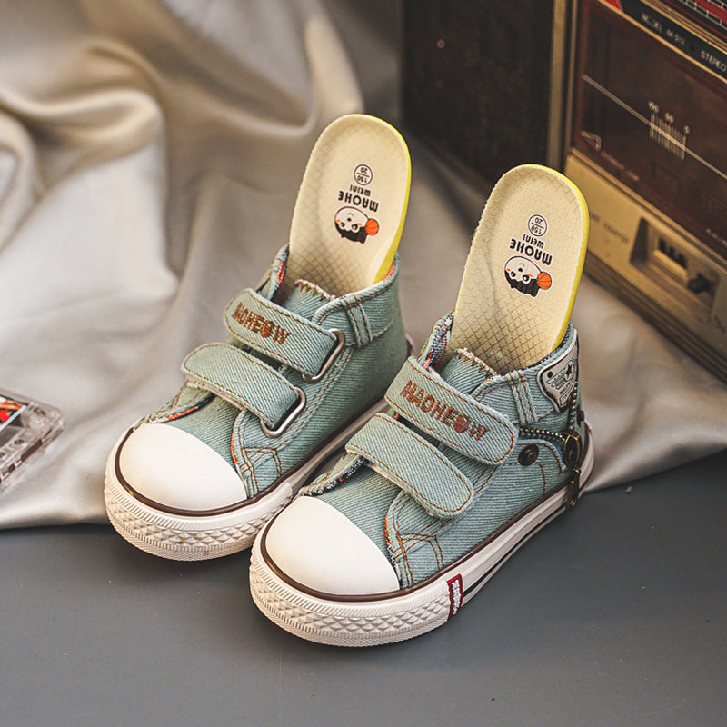 Children's Women's Net Red Shoes