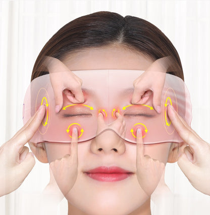 Massager Bluetooth Music Hot Compress Eye Mask Eye Fatigue Air Bag