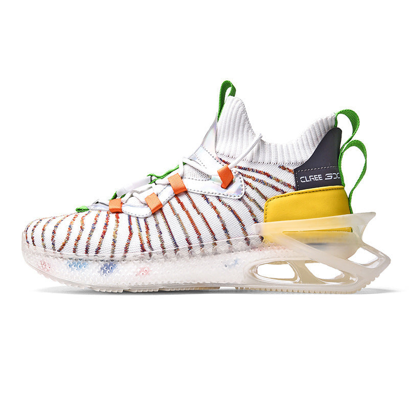 Popcorn Coconut Tide Shoes Breathable Outdoor Sports Casual Shoes