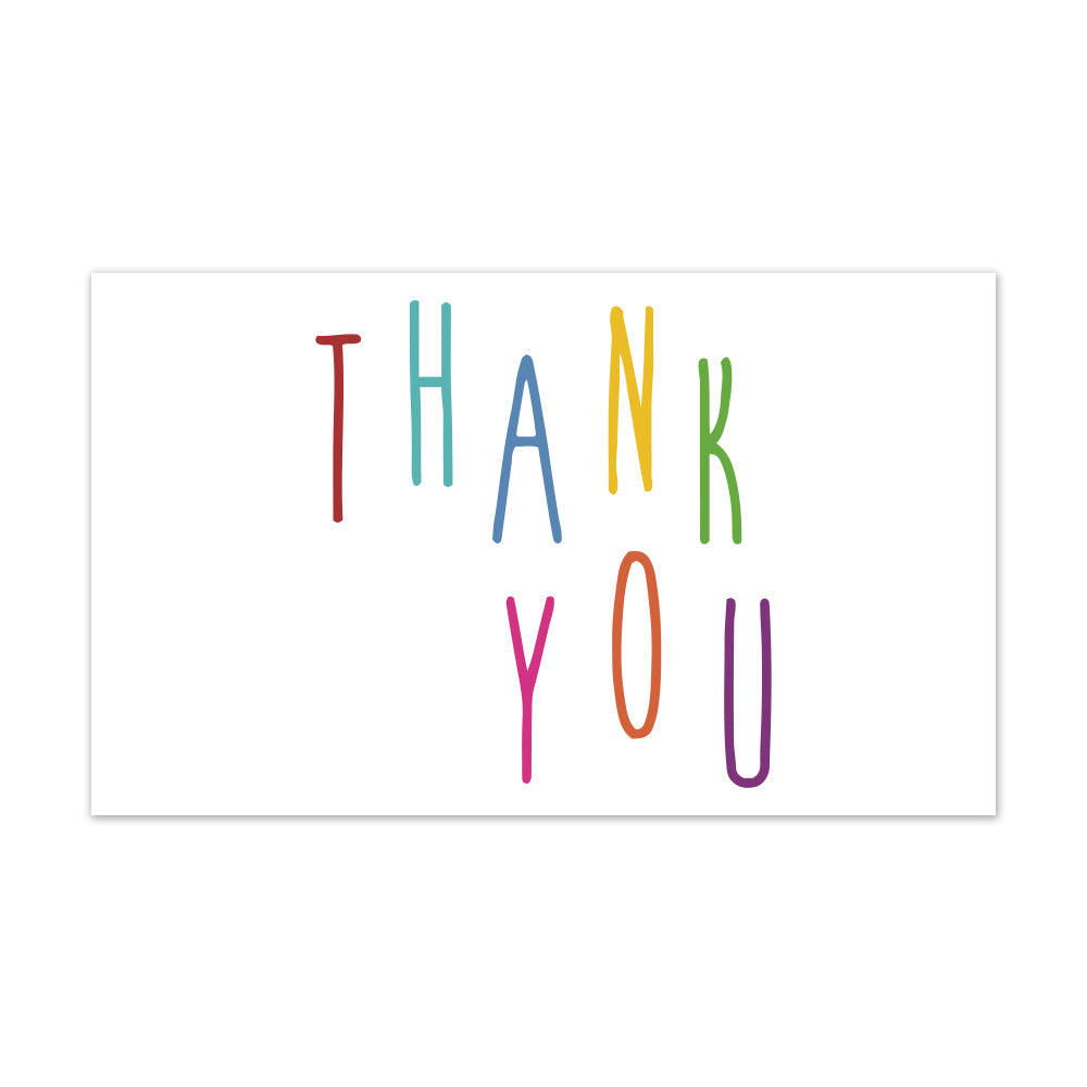 English Holiday Thank You Simple And DIY Creative Greeting Card