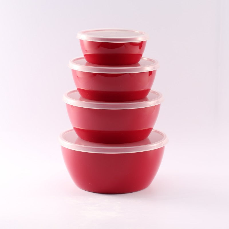 Personality Plastic Round Bento Storage Box