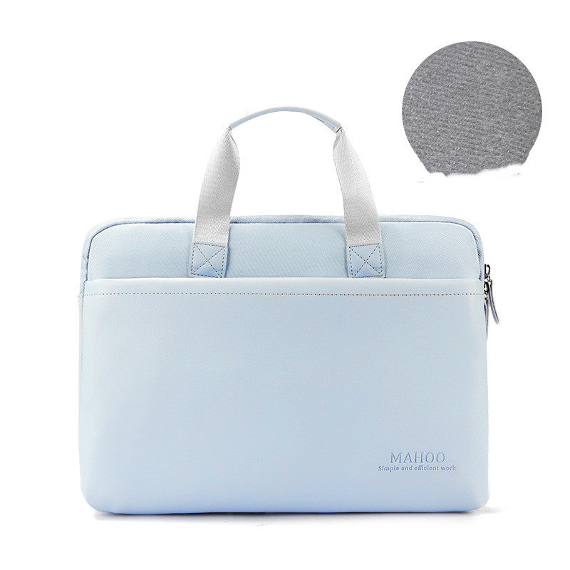 Portable Leather Computer Bag Is Breathable And Waterproof