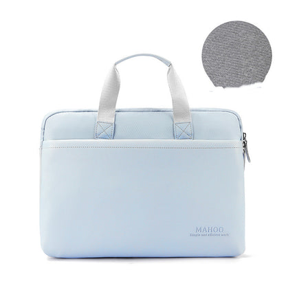 Portable Leather Computer Bag Is Breathable And Waterproof
