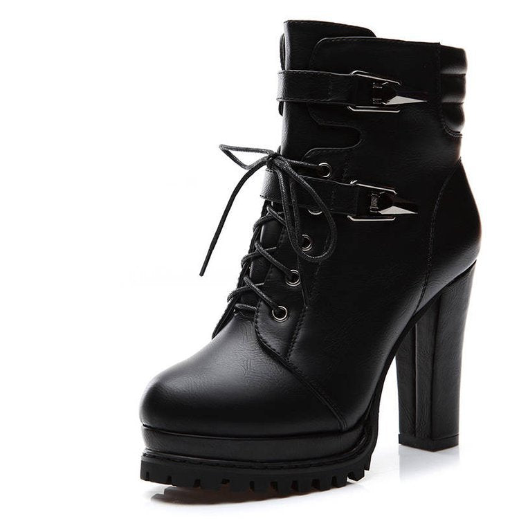 British Style High Heel Women Shoes - FLIPSTYLEZLLC