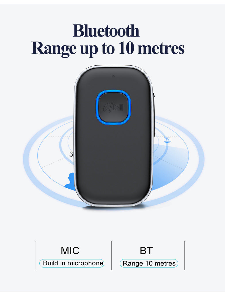 16h 2 In 1 Bluetooth Sound Receiver Car J22