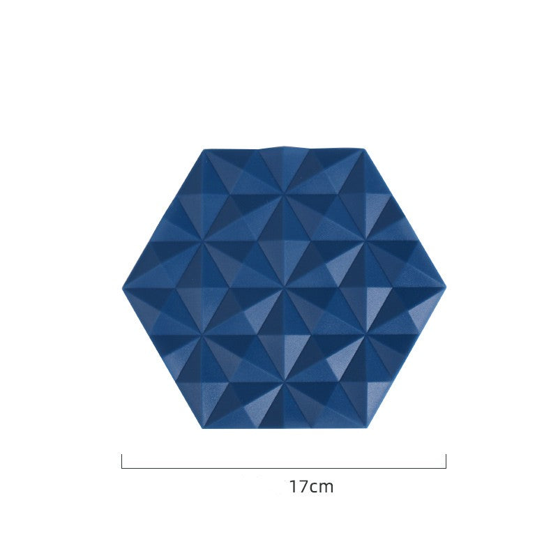 Table Insulation Pad Silicone Light Luxury Placemat Anti-scalding Anti-slip Pad