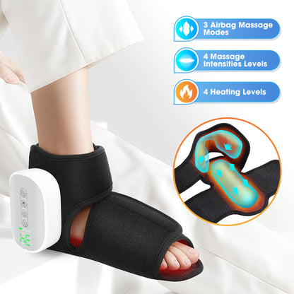 Leg Airbag Kneading Massager With Heat Therapy Foot Spa Machine