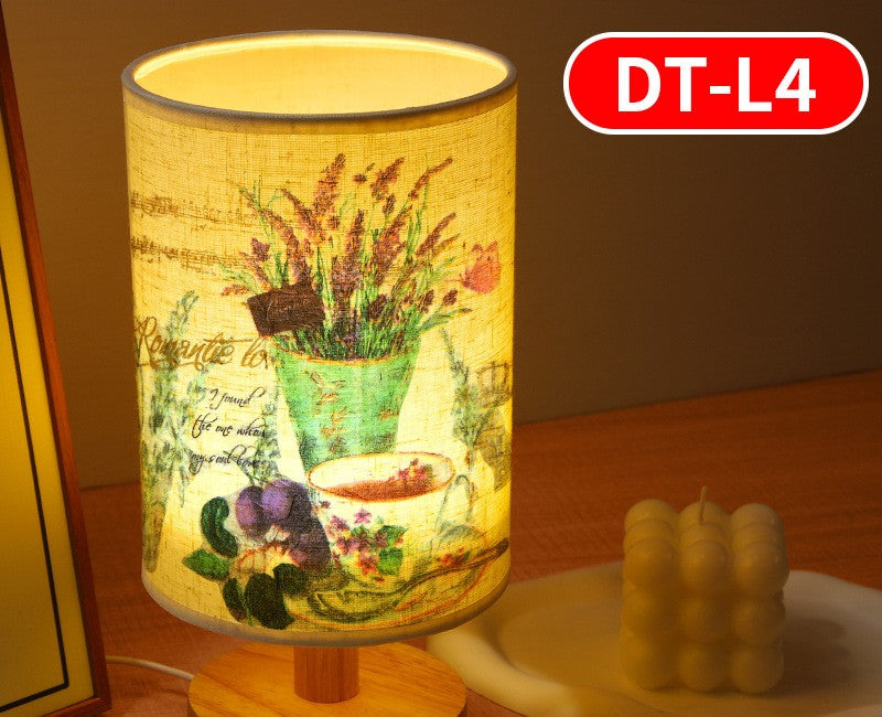Handmade DIY Table Lamp Dry Flower Material Pack