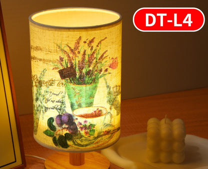 Handmade DIY Table Lamp Dry Flower Material Pack