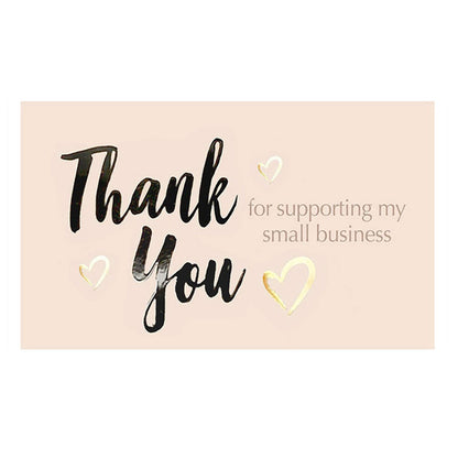 English Holiday Thank You Simple And DIY Creative Greeting Card