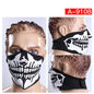 Cycling Skeleton Halloween Mask Mountaineering Ski