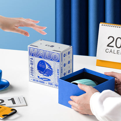 Chasing Light Sensor Breathing Light Phone Bracket Clock Audio