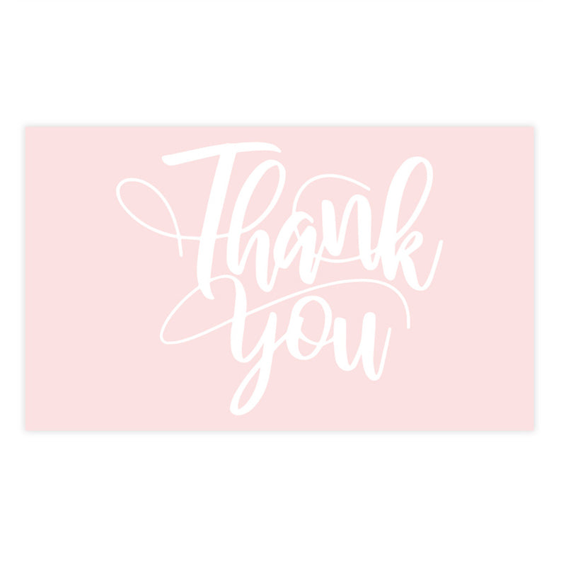 English Holiday Thank You Simple And DIY Creative Greeting Card