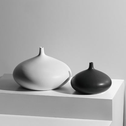 Modern Simple Ceramic Vase Decoration Arrangement Flower Dried Flowers