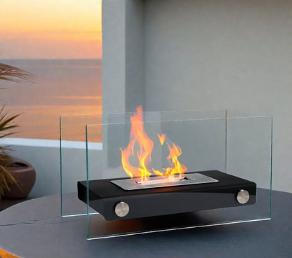 Desktop Living Room Dining Table High-grade Ornaments Real Fire Ethanol Fireplace Heating Decoration