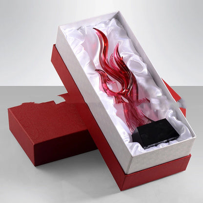 Phoenix Crystal Trophy New Enterprise Glass